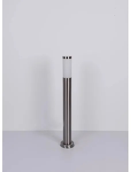 Globo 31588 - Lampada da esterno BOSTON 1xE27/23W/230V IP44 80 cm cromo lucido