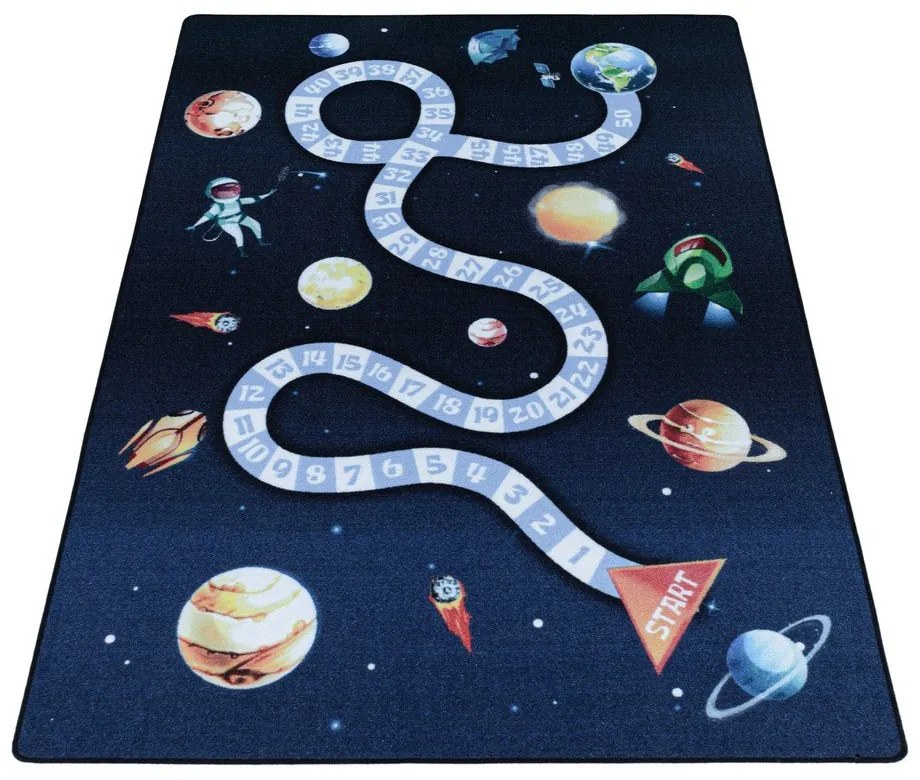Tappeto per bambini blu scuro 80x120 cm Play Space – Ayyildiz Carpets