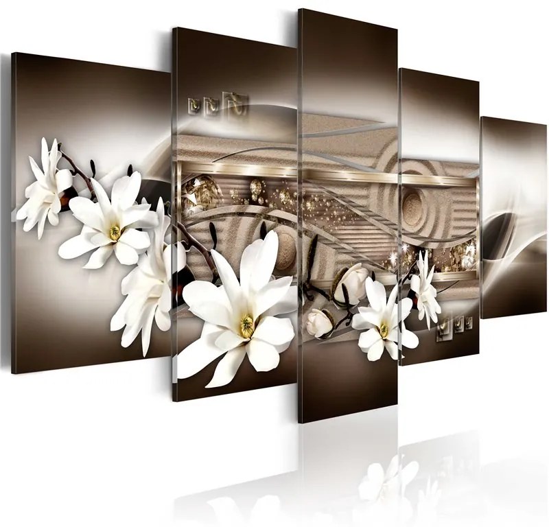 Quadro Bronzo sensuale  Colore Bianco, Dimensioni e Misure 100x50