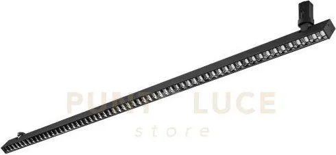 Barra led lineare per sistema binario  shift nera 6v in metallo 22w...