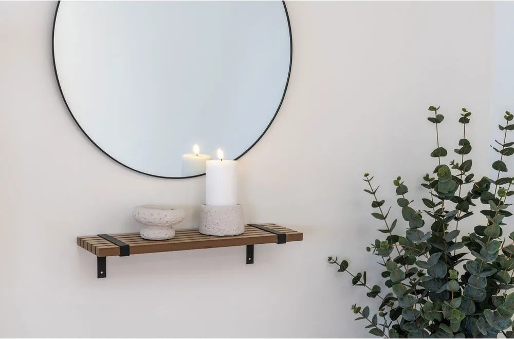 Mensola di colore naturale con effetto frassino 50 cm Luxor – House Nordic