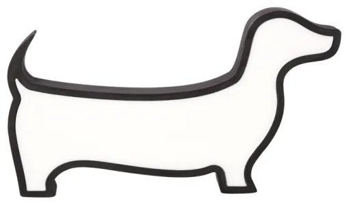 Lampada da scrivania per bambini DOG LED/12W/230V nera
