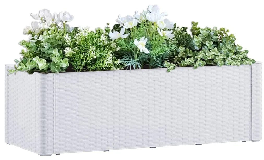 Letto Rialzato Da Giardino Con Sistema Irrigazione Bianco /