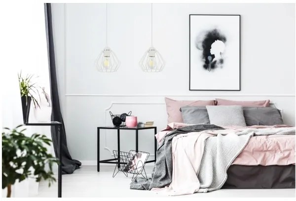 Lampadario a sospensione con filo CEED 2xE27/60W/230V