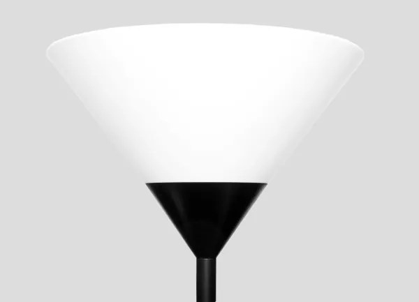 Lampada da terra WENDY 1xE27/100W/230V + 1xE14/40W nera