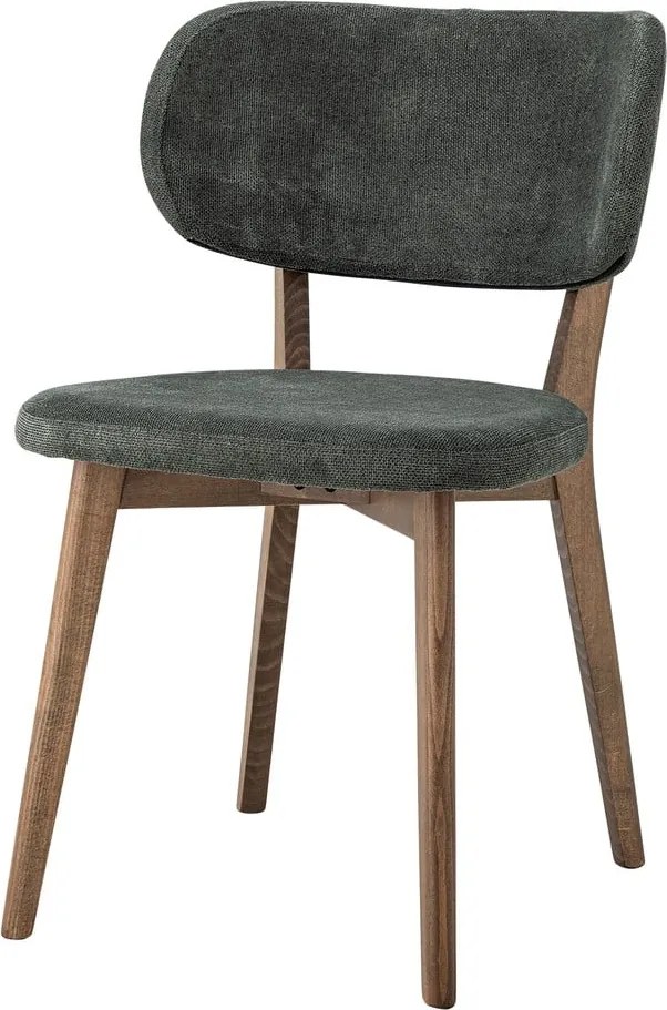 Sedia da pranzo verde scuro/marrone Cally – Bloomingville