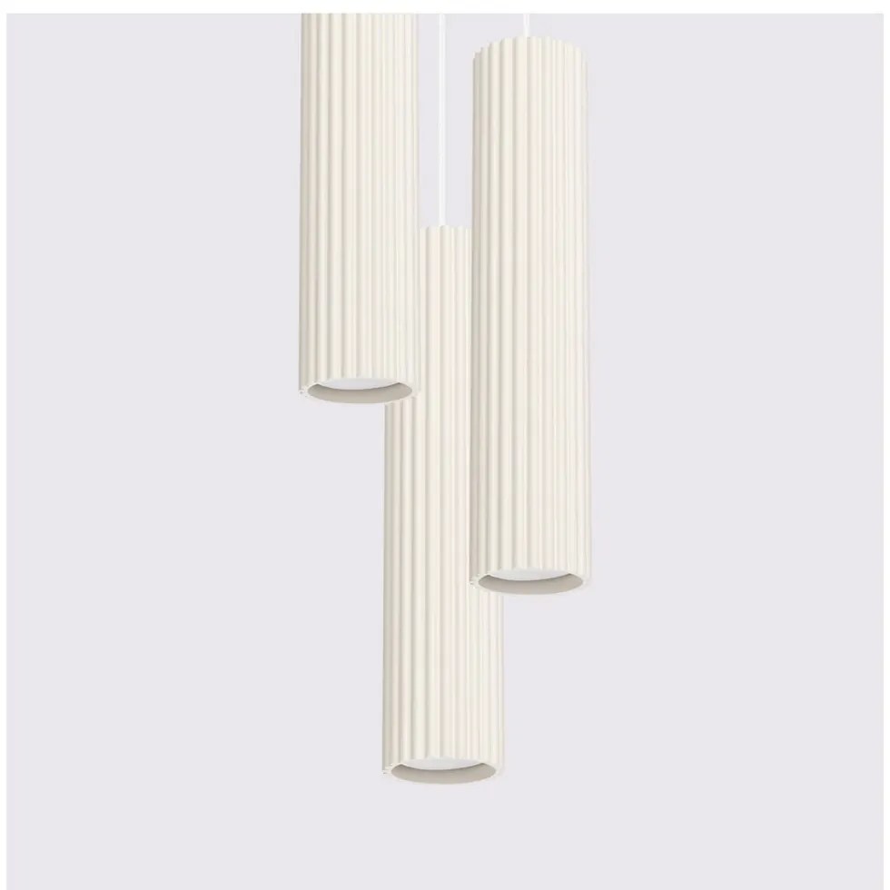 Lampadario color crema ø 19,5 cm Gleam – Sollux