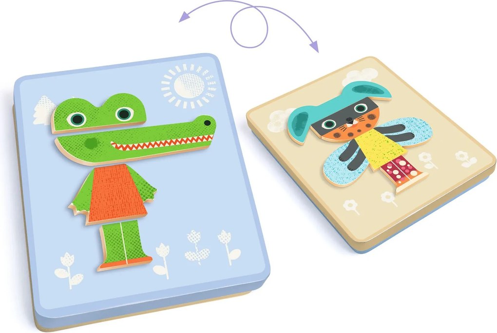 Inzebox Mix Animals - Gioco magnetico