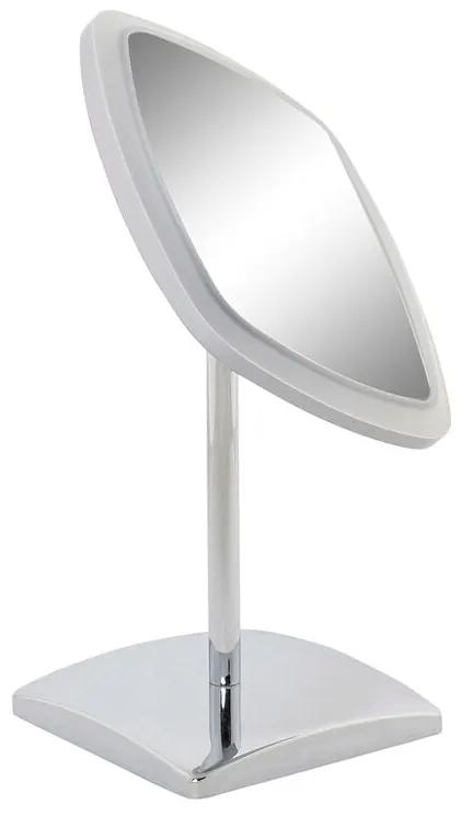 Specchio Ingranditore con LED DKD Home Decor Argentato Metallo (17 x 13 x 30,5 cm)