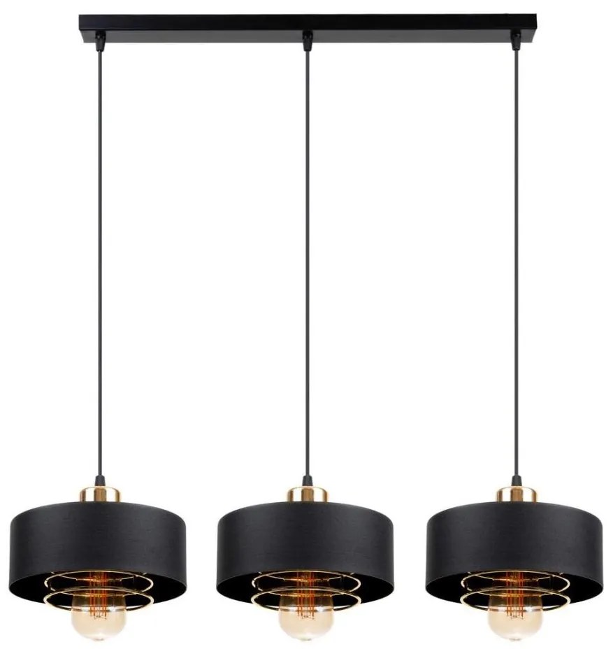 Lampadario a sospensione con filo VEST 3xE27/60W/230V