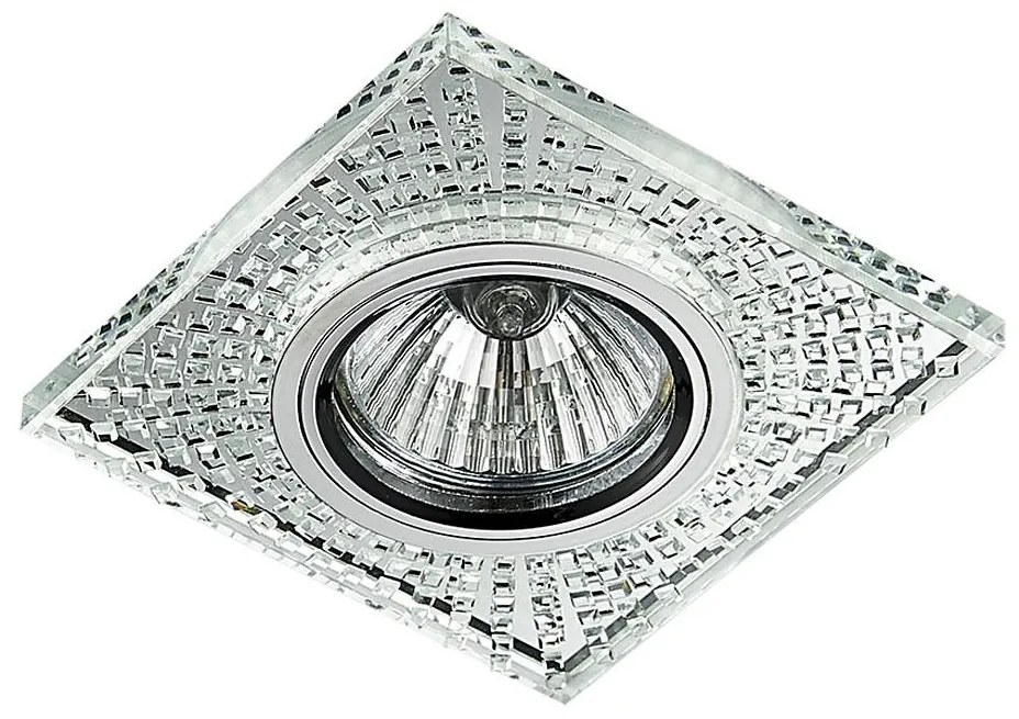 LUXERA 71092 - Lampada da incasso ELEGANT GLASS FIX GU10/50W/230V