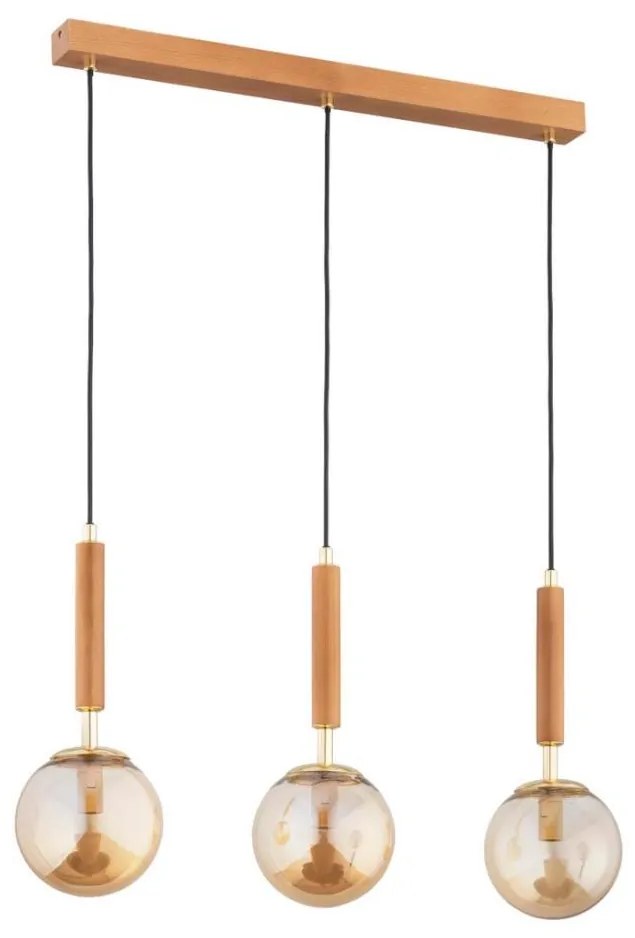 Lampadario a sospensione con filo TORI 3xE14/40W/230V