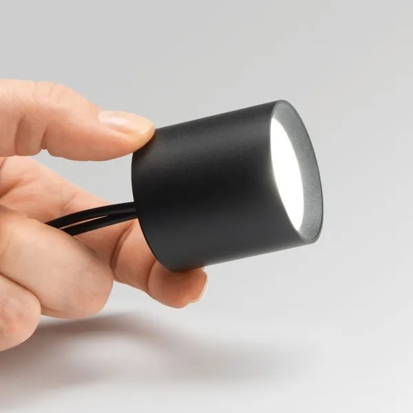 Ideal Lux - Faretto LED dimmerabile NITRO LED/4W/230V diametro 4,2 cm CRI 90 nero