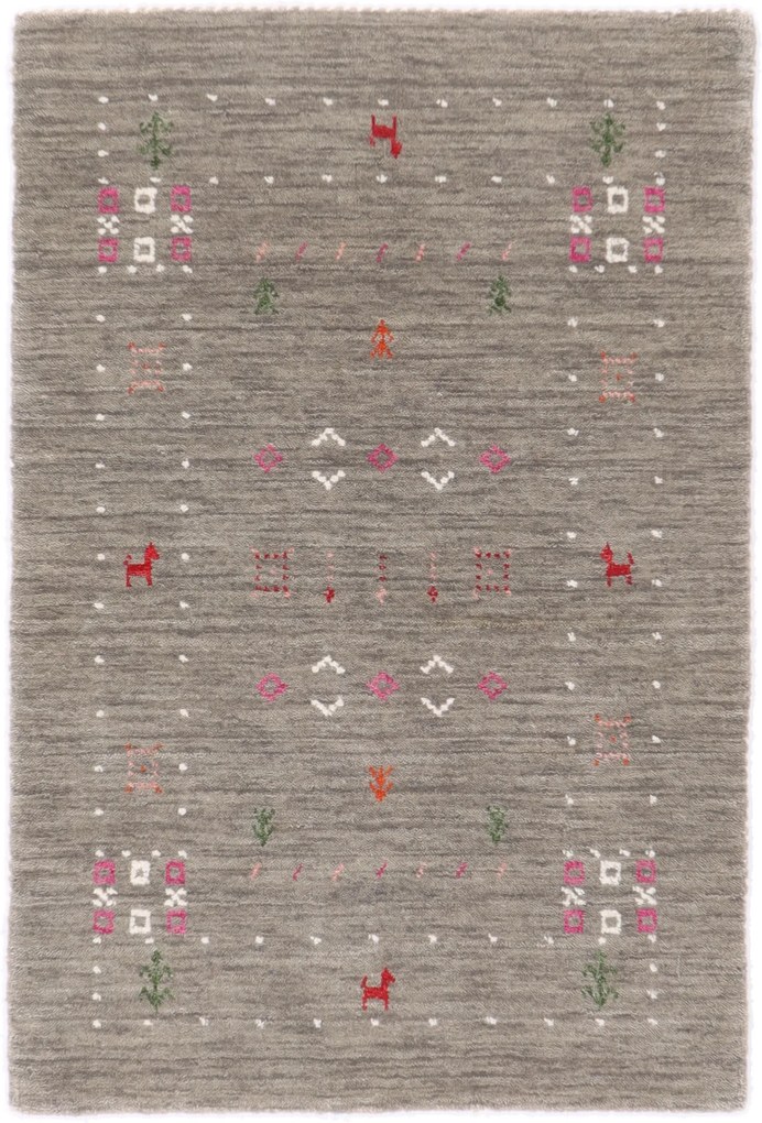 Tappeto 60 x 90 (Indian) Annodato A Mano