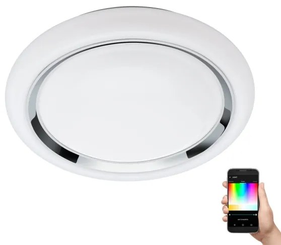 Eglo 96686 - Plafoniera LED dimmerabile CAPASSO-C LED/17W/230V