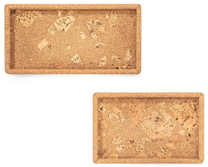 Vassoio in sughero 14,5x22,5 cm Querco - ZicZac