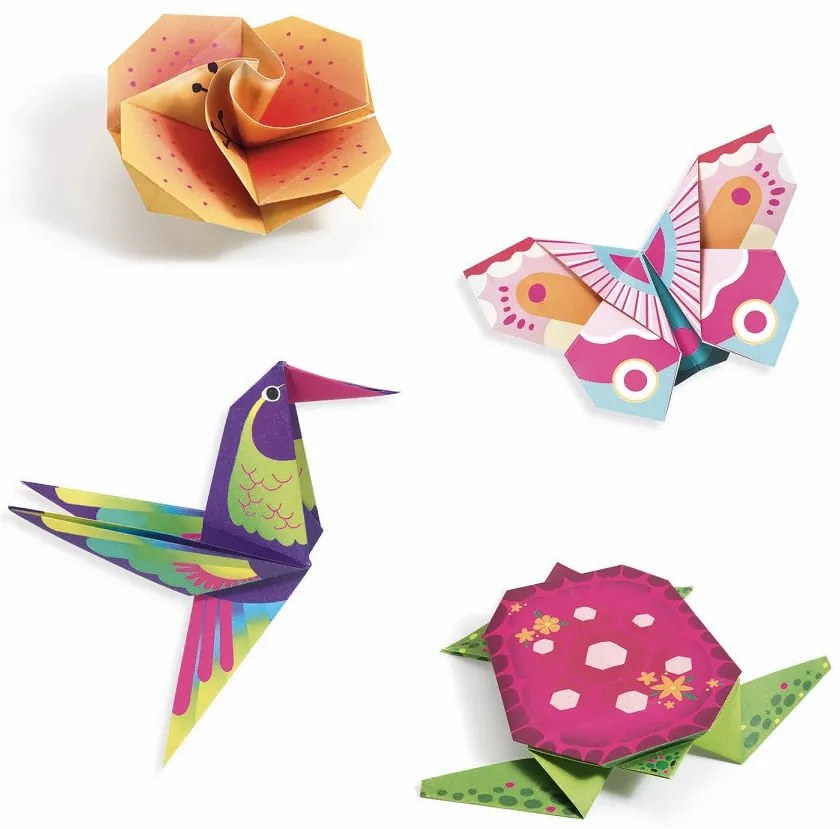 Origami - animali tropicali