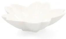 Vassoio per aperitivi Quid Select Fiore Ceramica Bianco (6 Unità) (Pack 6x)