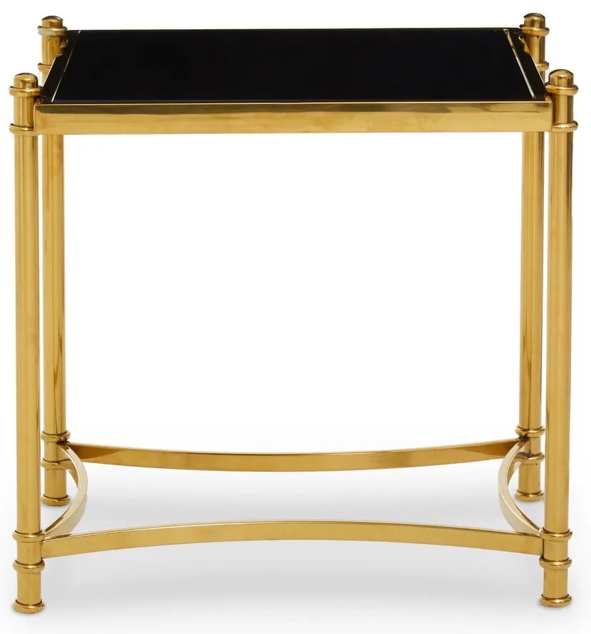 Tavolo contenitore con piano in vetro 50x56 cm Ackley - Premier Housewares