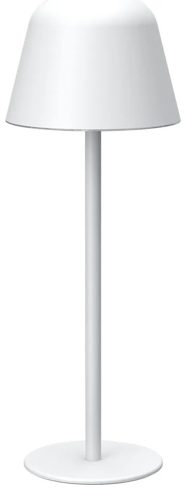 Lampada da Tavolo Ricaricabile 2.2W IP54 CCT Dimmerabile - Bianca