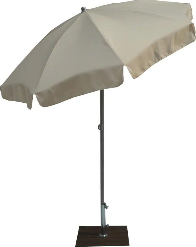 Ombrellone da Giardino Ø2 m Palo Ø33 mm in Acciaio Maffei Borgo Ecru...