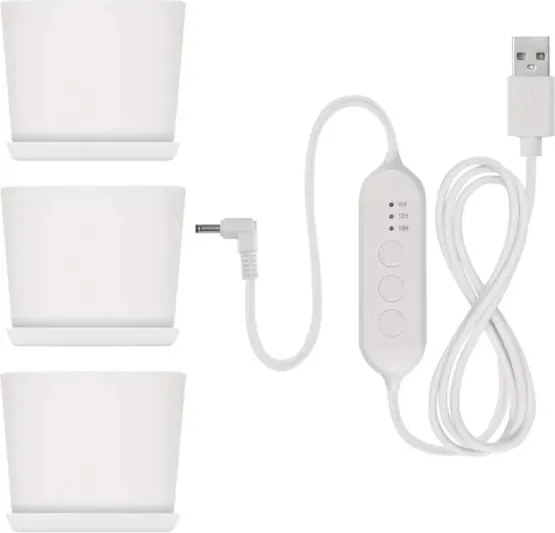 Lampada LED dimmerabile da interno per coltivazione di piante GROW LED/7W/5V