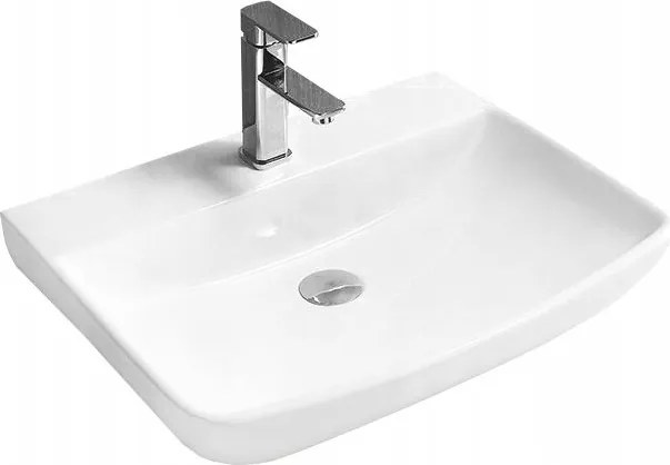 Mexen Lili lavabo da appoggio 60 x 47 cm, bianco - 21136000