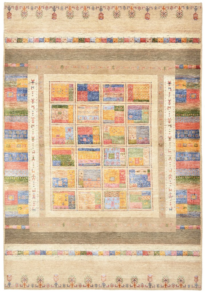 Loribaft Tappeto 250 x 170 (Indian) Annodato A Mano