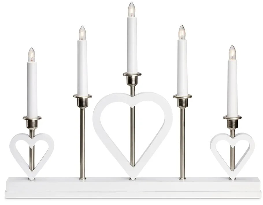 Decorazione luminosa natalizia bianca Melissa - Markslöjd