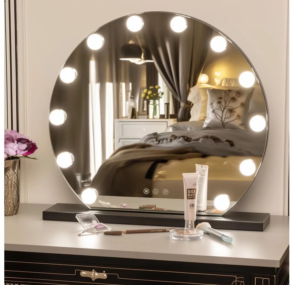 Brilagi - Specchio trucco LED dimmerabile HOLLYWOOD LED/12W/230V 3000/4000/6500K