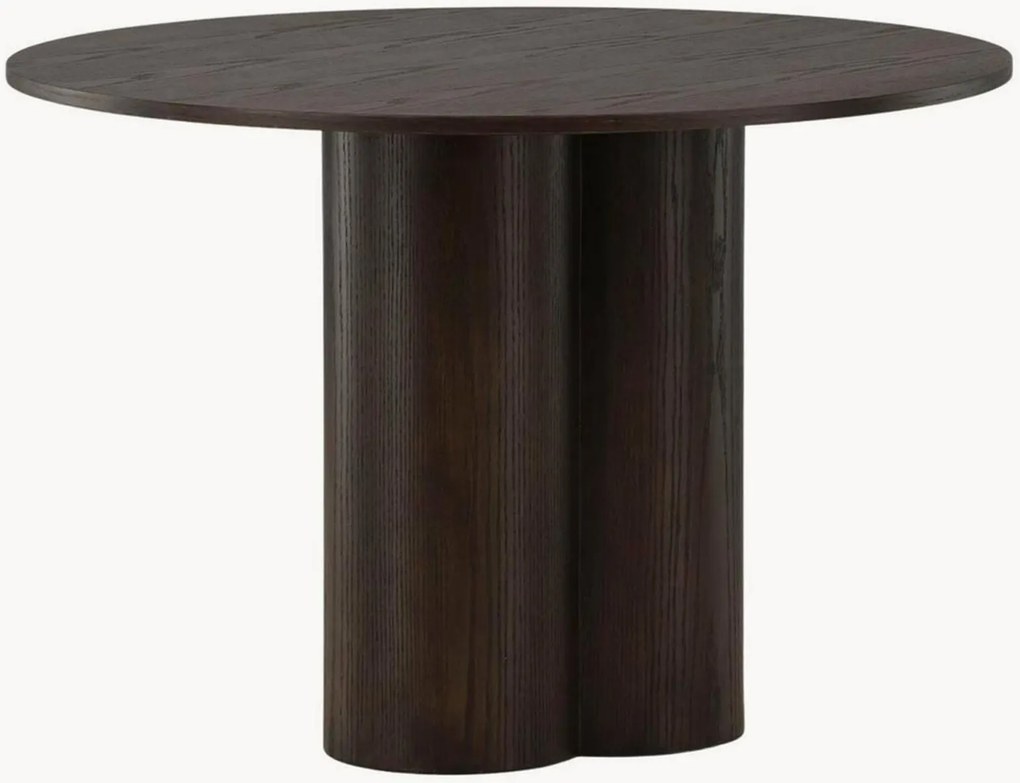 Tavolo rotondo effetto legno Olivia, Ø 110 cm