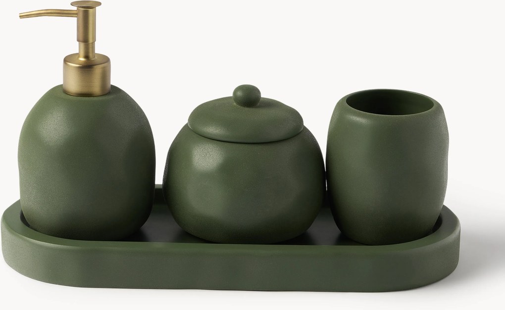 Set di 4 accessori da bagno Olin