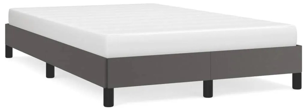 Giroletto Senza Materasso Grigio 120x190 Cm Similpelle /