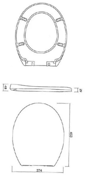Cersanit K98-0074 - Sedile WC PRESIDENT SoftClose bianco