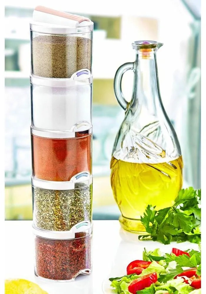 Set di 5 barattoli per spezie - Hermia