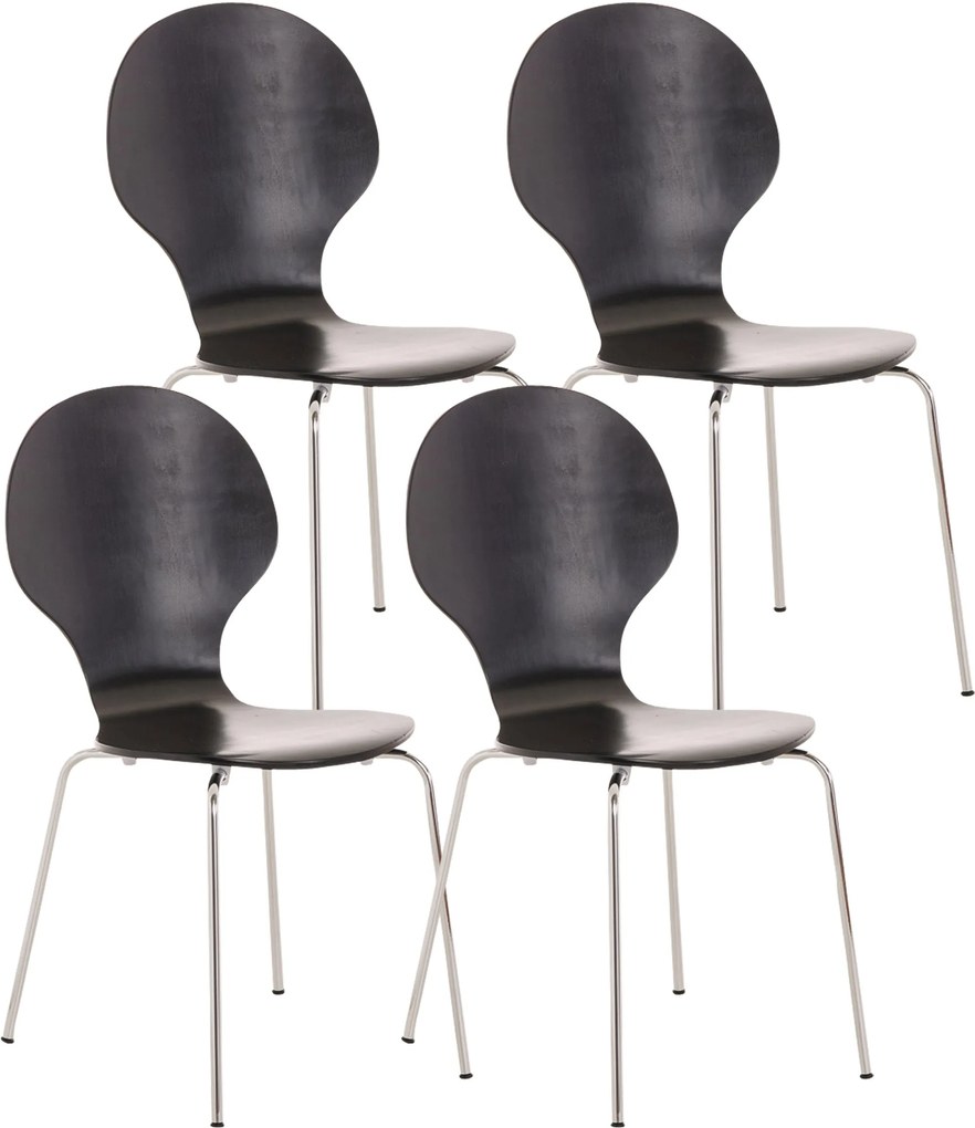 Sedie Impilabili Dıego: Eleganza E Funzionalità Per Gli Ambienti Professionali / Schwarz