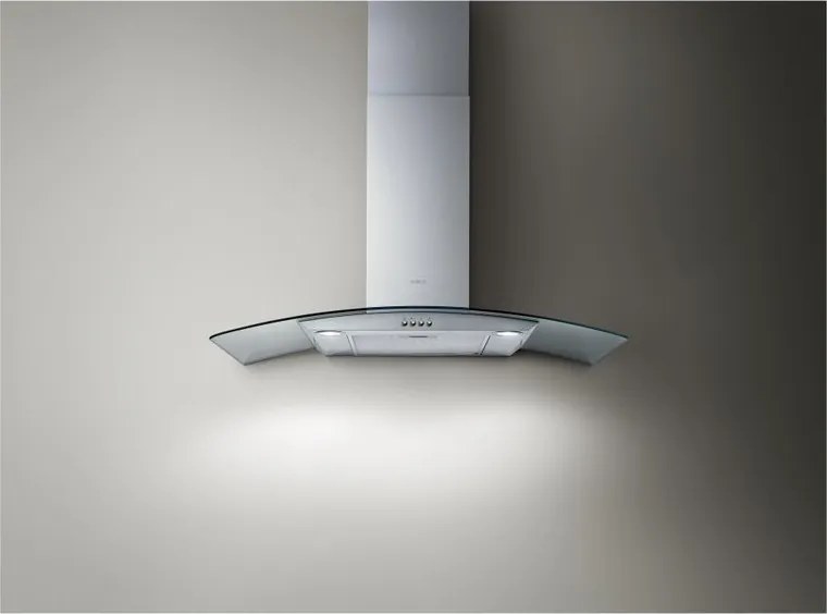 Cappa a parete Circus IX/A/90 ELICA argento L 90 cm