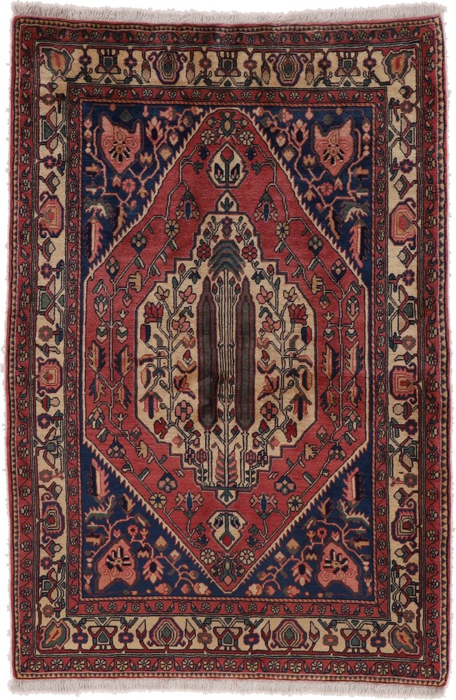 Tappeto persiano 200 x 130 (Iran) Annodato A Mano