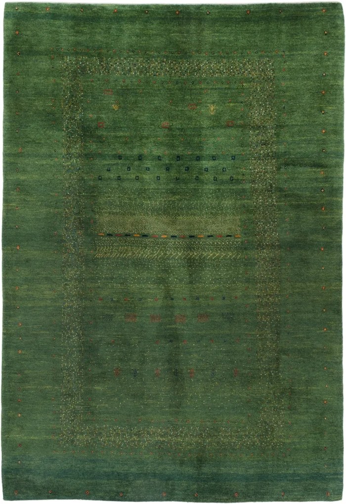 Gabbeh Tappeto 210 x 300 (Iran) Annodato A Mano