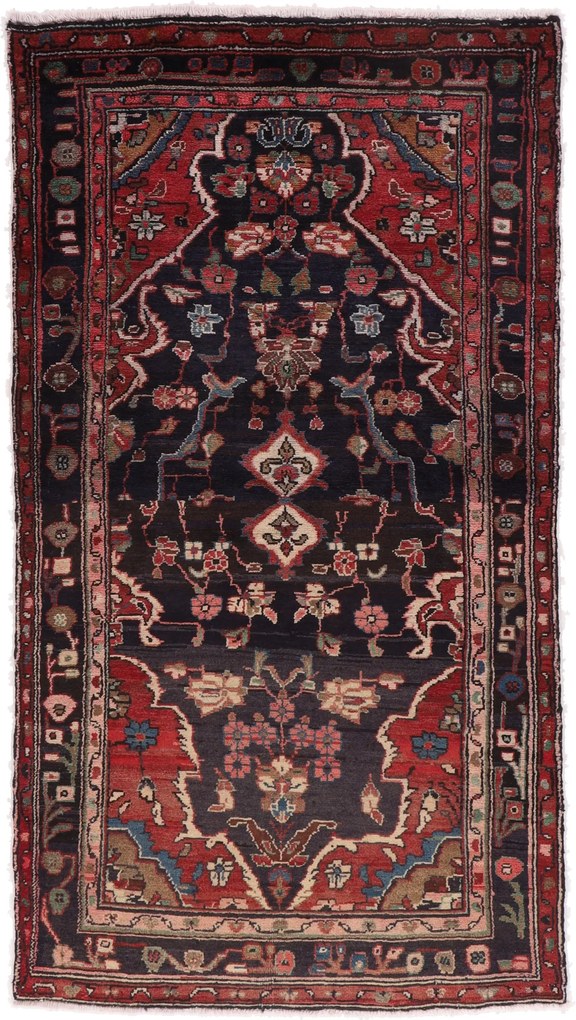 Hamedan Tappeto persiano 120x210 (Iran) Annodato A Mano