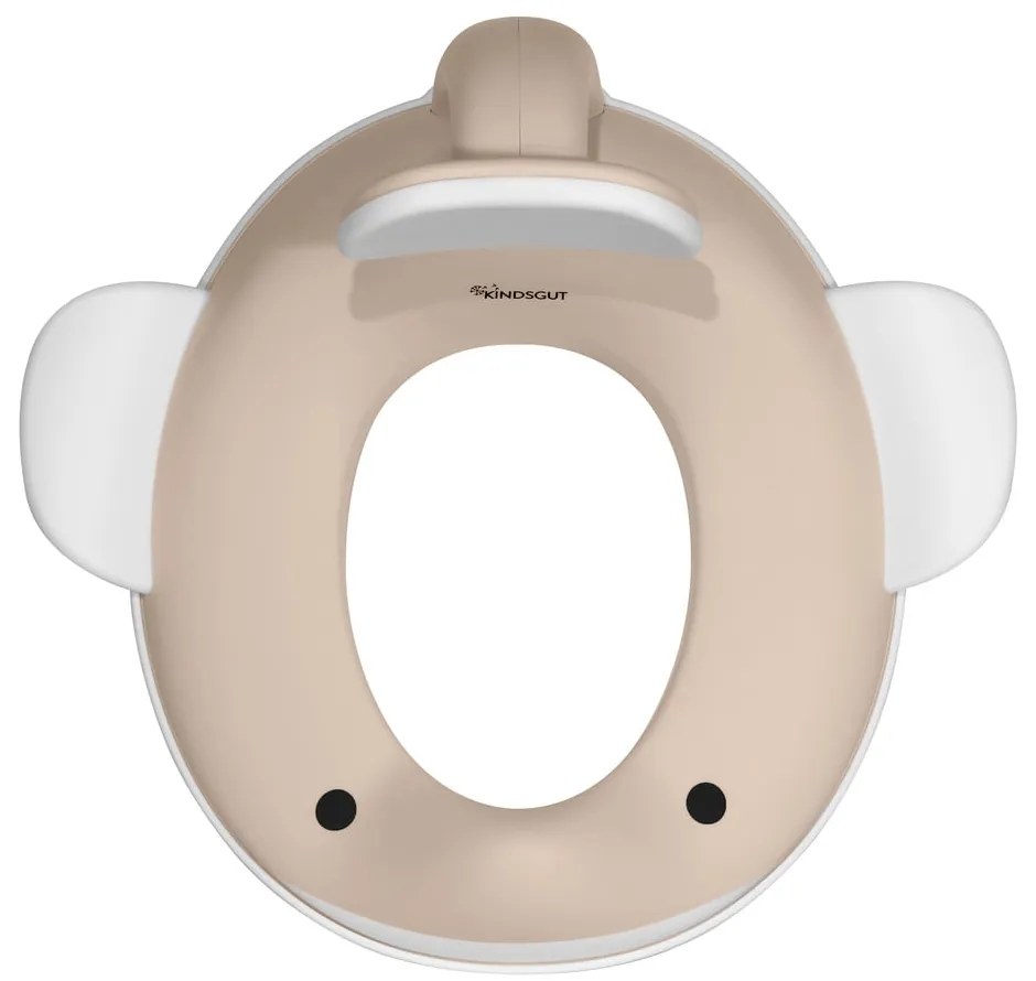 Sedile del water per bambini beige - Kindsgut