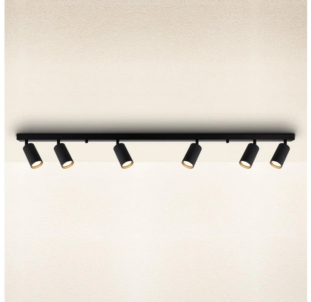 Brilagi - Faretto SELE MODERN 6xGU10/30W/230V nero