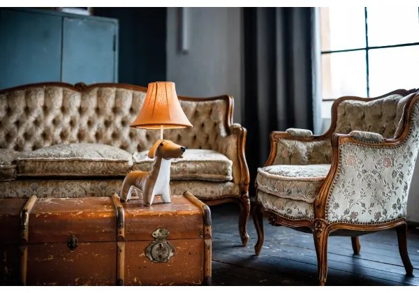 Happy Lamps - Lampada da tavolo LED per bambini WALDI LED/5,4W/230V bassotto