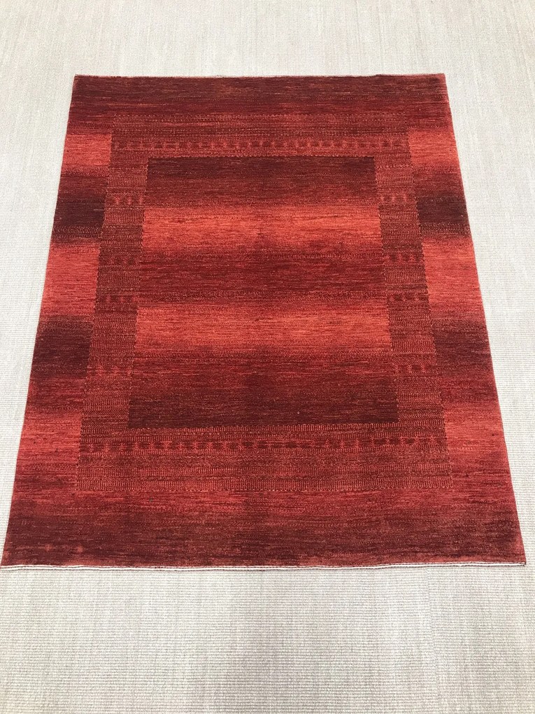Loribaft Tappeto persiano 200 x 160 Rosso (Iran) Annodato A Mano
