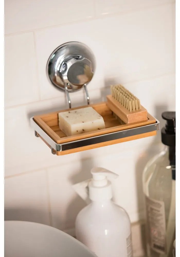 Portasapone da parete in bambù Spa - Compactor