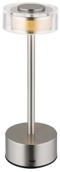 Globo 21026N - Lampada da tavolo LED dimmerabile SHIRA LED/2,5W/3,7V 2700/4000/6500K opaco