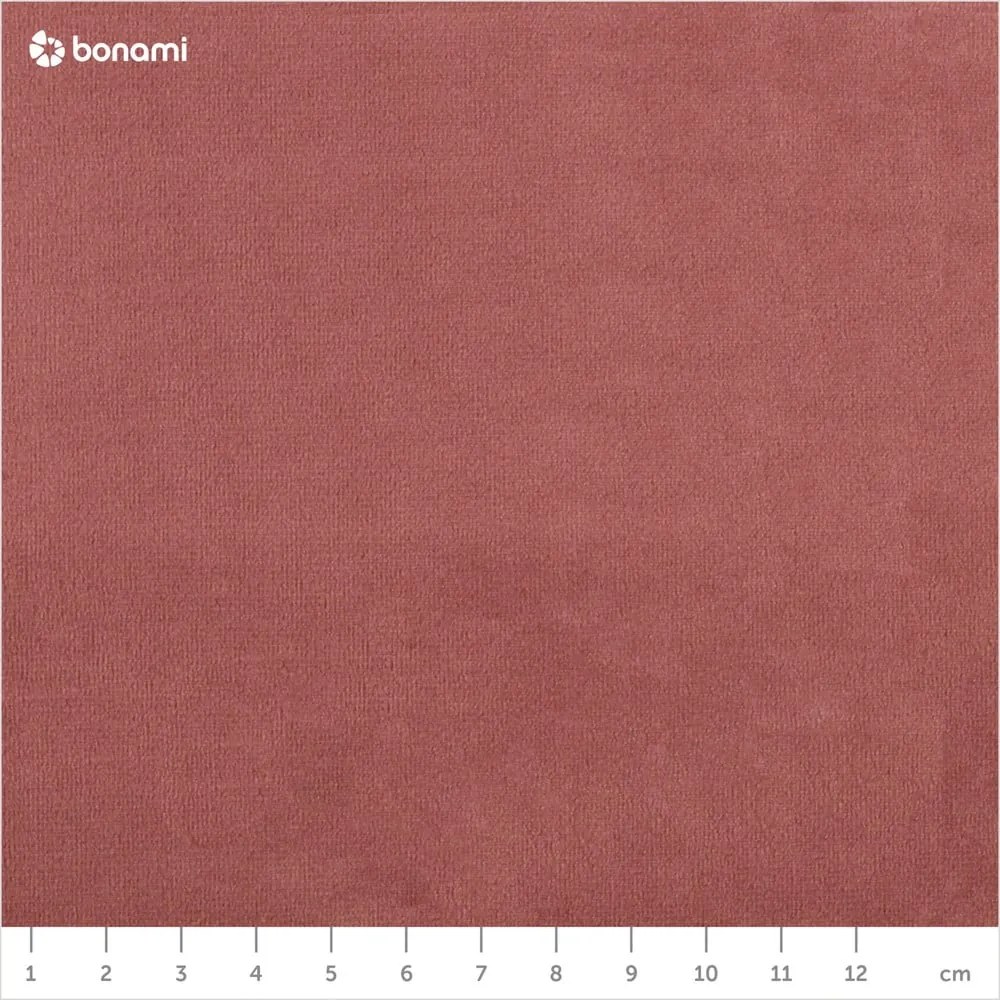 Letto matrimoniale imbottito rosa con contenitore e doghe 160x200 cm Elio - Milo Casa