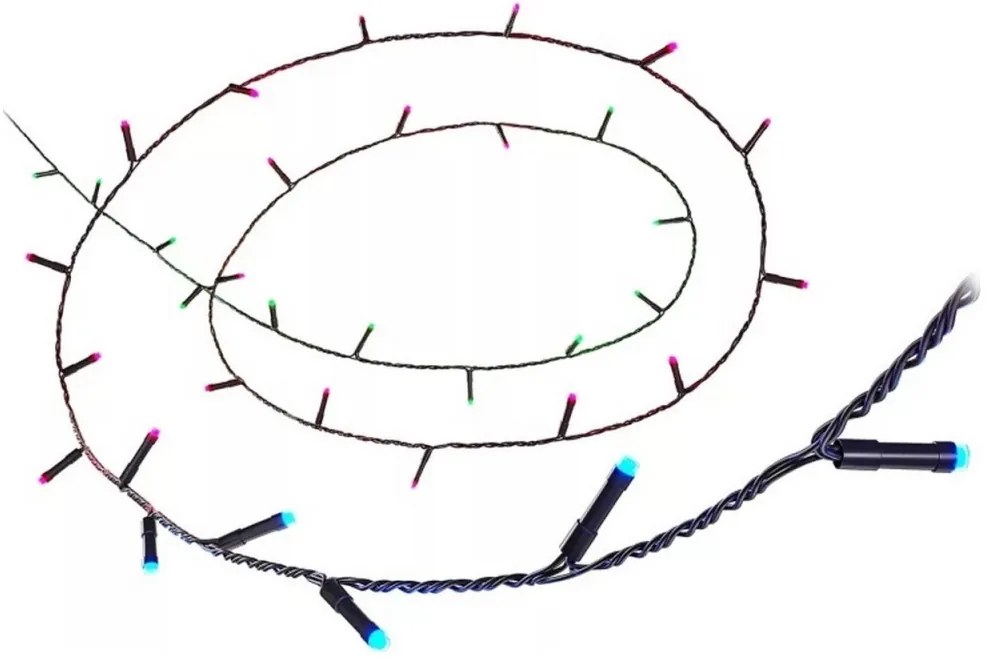 WiZ - Catena LED RGBW dimmerabile per esterni 160xLED 20m IP44 2700-5000K Wi-Fi