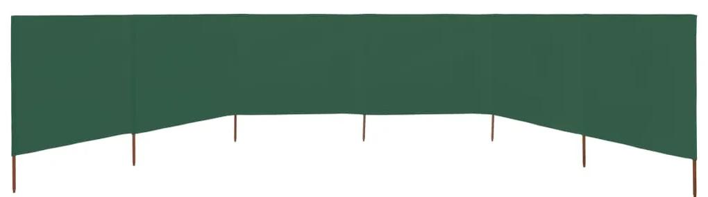 Paravento a 6 Pannelli in Tessuto 800x80cm Verde