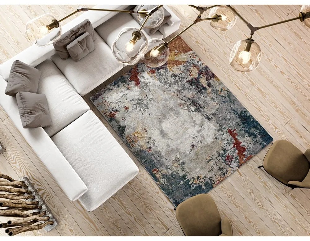 Tappeto , 140 x 200 cm Graffiti Multi - Universal